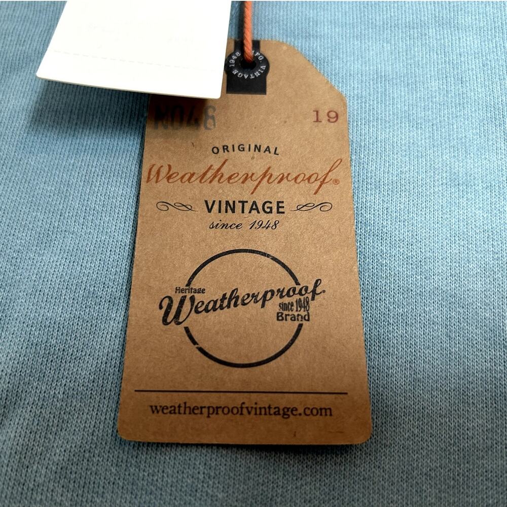 NWT Weatherproof Vintage Crew Neck Sweatshirt – Blue, Women’s XS - Picture 5 of 11